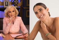 Uno de los canales que más novedades suma esta temporada es El Trece, que trae de regreso los clásicos programas de Mirtha Legrand desde Mar del Plata. Foto: Instagram @mirthalegrand y @juanavialeoficial