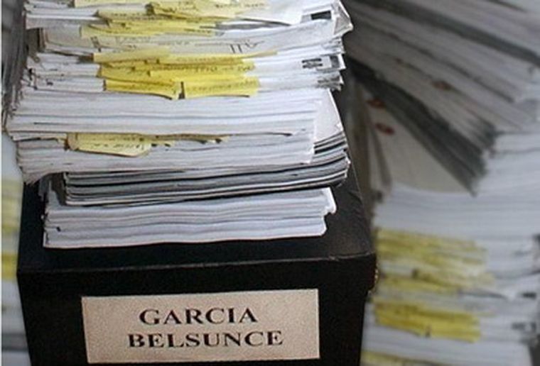 El expediente García Belsunce acumula más de 60 cuerpos. Foto: Publicada en La Nación