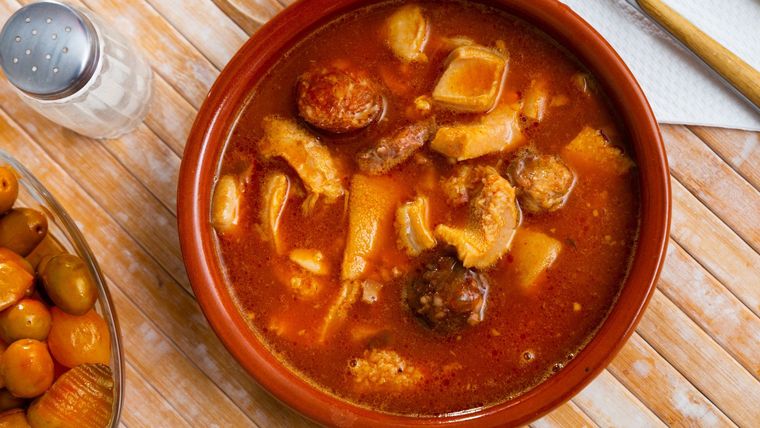 Un guiso de mondongo perfecto para la cena del 9 de julio