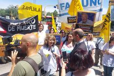 La secretaria de Ampros, Claudia Iturbe.&nbsp;