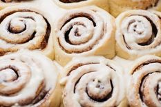 Estos rolls de canela son ideales para la merienda. Foto: Shutterstock