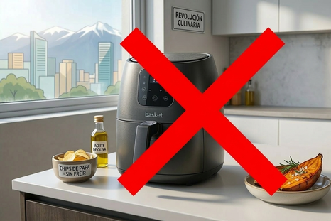 Se jubila la freidora de aire. Fuente. IA Gemini. Se jubila la freidora de aire. Fuente. IA Gemini.