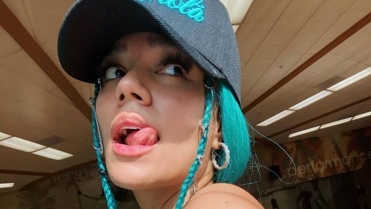 Karol G, Anuel AA Fuente: Instagram Karol G
