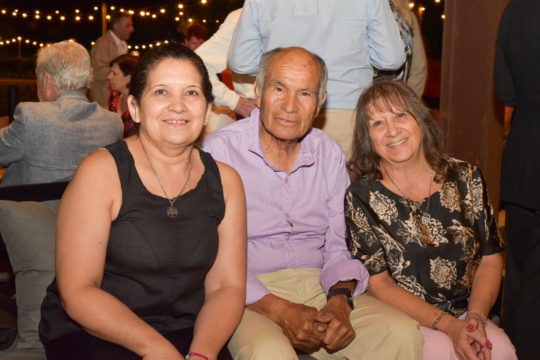 Gabriela Martín, Florencio Cáseres y Mirtha Huerta. Gabriela Martín, Florencio Cáseres y Mirtha Huerta.