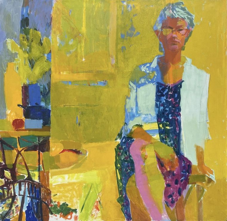 Graciela Genovés, “Autorretrato después de Bonnard”