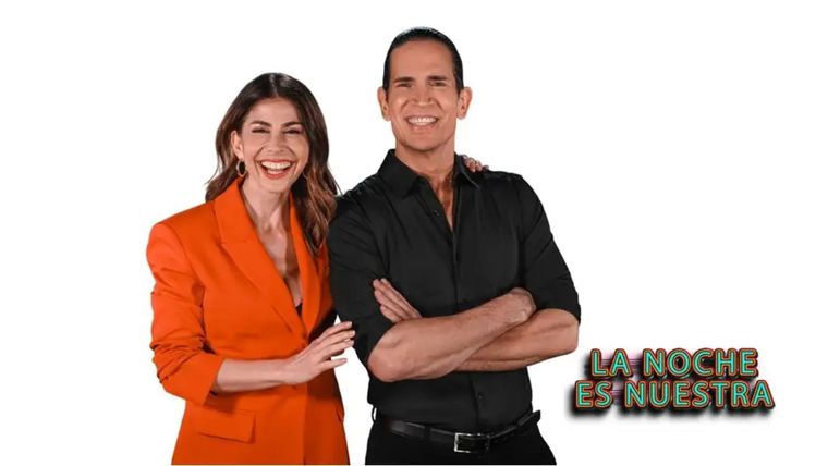 "La noche es nuestra", era conducido por Diego Ramos y Majo Martino. "La noche es nuestra", era conducido por Diego Ramos y Majo Martino.