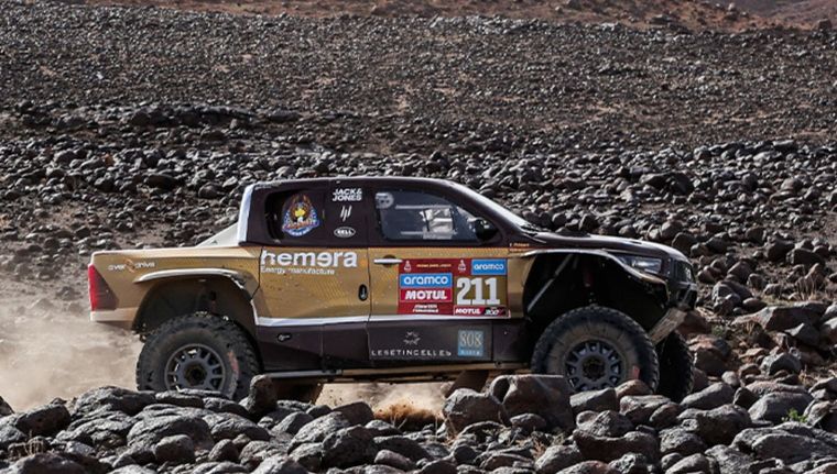 Chicherit se impuso en la especial del miércoles. Foto: @dakar