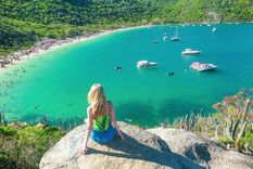 Esta playa de agua transparente parece del Caribe, pero está en Brasil Foto: shutterstock
