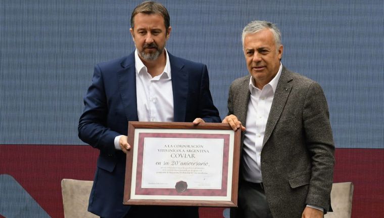 Desayuno de la Coviar: continúa la agenda vendimial con presencia empresarial y política