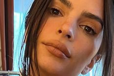 Emily Ratajkowski fue vinculada con Brad Pitt. Foto: Instagram: emrata