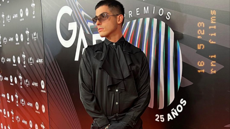 Lucas Mata el estilista qué brilla con su propia impronta Foto: Fuente: imagen - Instagram - @ylucasmata