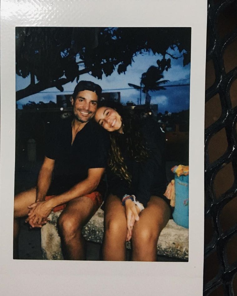 Chayanne junto a su hija Isadora Figueroa. Foto: Instagram