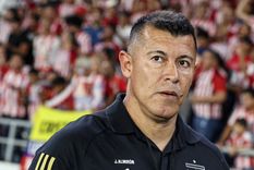 Jorge Almirón habló tras el triunfo de Colo Colo en los octavos de Libertadores. Foto: Prensa Colo Colo