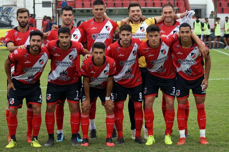 El 11 que estrenó la localía en la Primera Nacional Foto: Prensa Deportivo Maipú