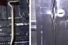 El secuestro en uno de los robos registrados