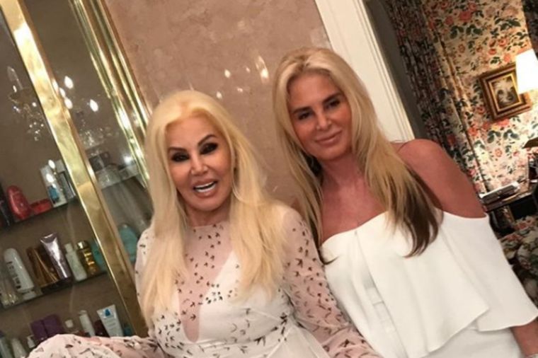 Susana Giménez y Mercedes Sarrabayrouse