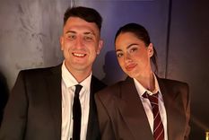 Tini Stoessel llevó traje a una boda y se robó todas las miradas. Foto: Instagram: tinistoessel