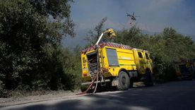 El incendio forestal que afecta al Parque Nacional Los Alerces atraviesa horas decisivas. El incendio forestal que afecta al Parque Nacional Los Alerces atraviesa horas decisivas.