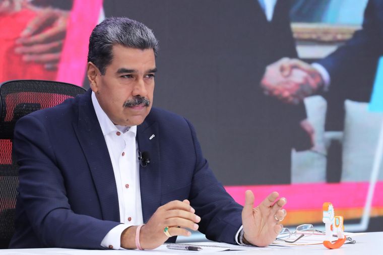 Maduro continúa con sus fuertes declaraciones. Foto: EFE