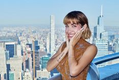 María Becerra visitó el Empire State en Estados Unidos