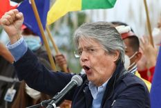 Guillermo Lasso es un exbanquero que busca por tercera vez llegar a la presidencia. Foto: Getty Images