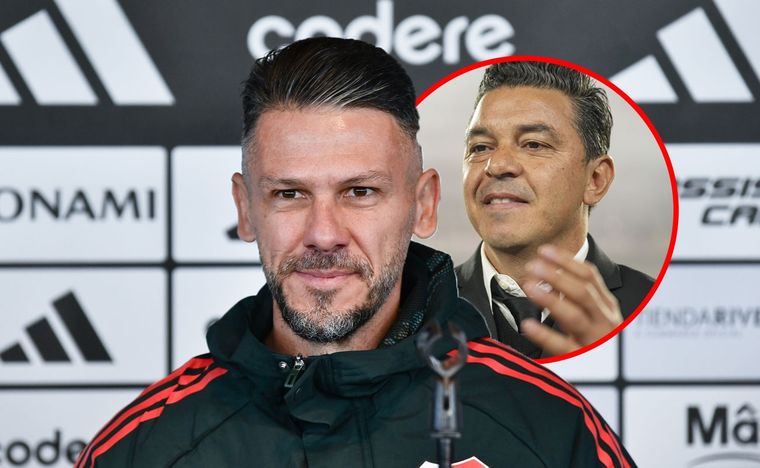 Martin Demichelis se refirió a Marcelo Gallardo.