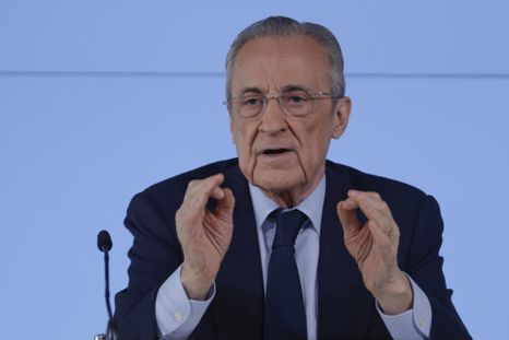 Florentino Pérez habló este martes luego de la reunión de la Junta Directiva. Florentino Pérez habló este martes luego de la reunión de la Junta Directiva.