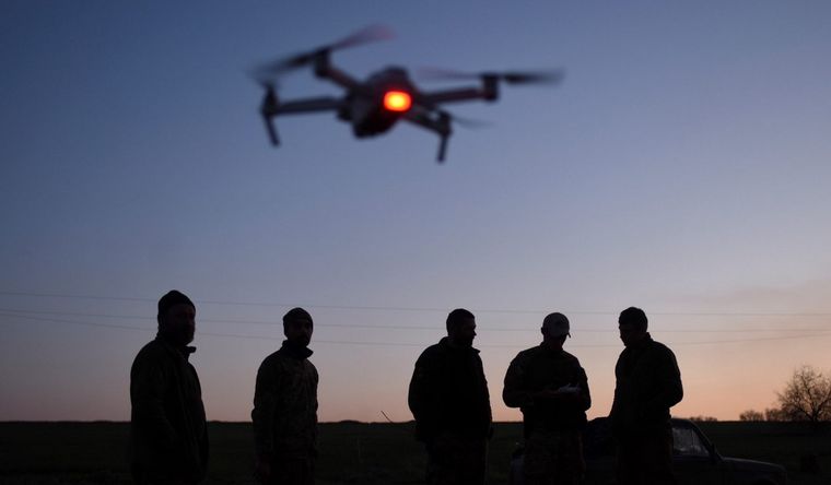 drones ucranianos Ucrania sigue enviando drones a territorio ruso. Foto: Efe.
