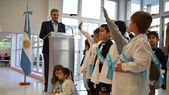 vuelta a clases: jorge macri inauguro estacion ba, la primera escuela publica de robotica en la ciudad vuelta a clases: jorge macri inauguro estacion ba, la primera escuela publica de robotica en la ciudad