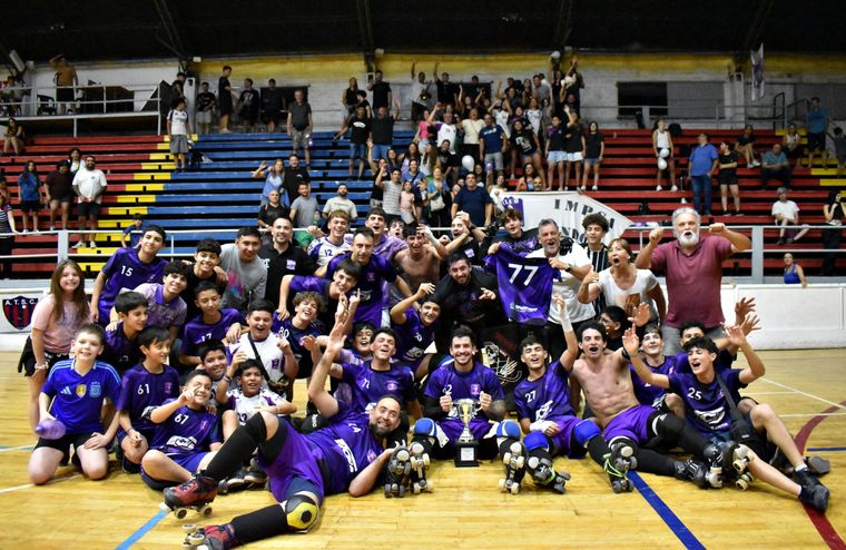 Impsa venció a Talleres y es campeón del Mendocino de hockey sobre patines. Foto: AMP