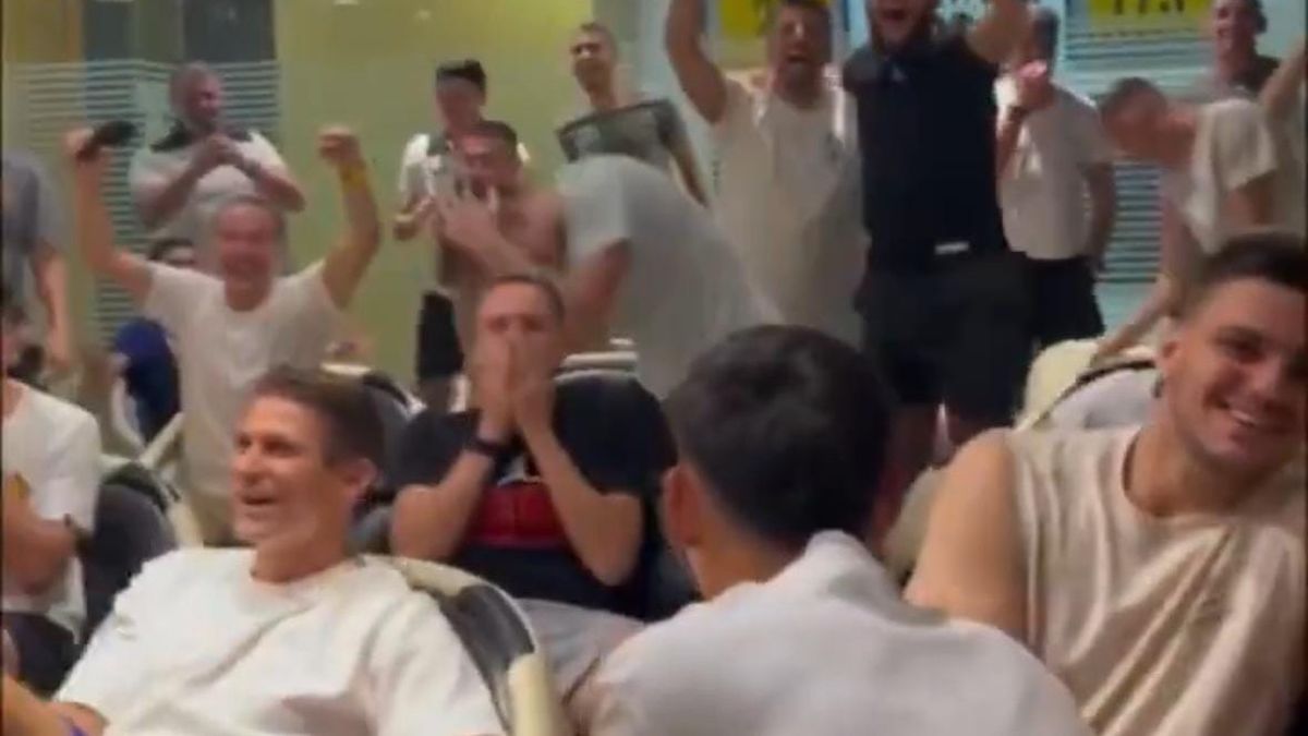 La reacción del plantel del Kairat Almaty cuando les tocó Real Madrid en el sorteo de la Champions League
