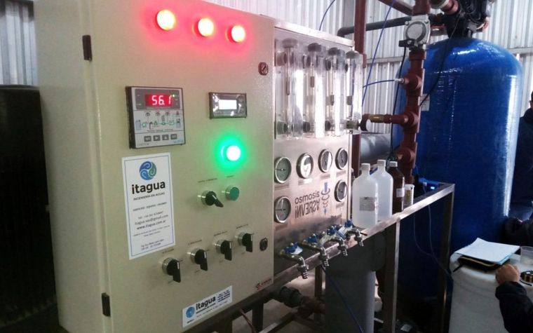 Con tecnología de ósmosis inversa, la planta de Jaime Prats refuerza su capacidad. Con tecnología de ósmosis inversa, la planta de Jaime Prats refuerza su capacidad.