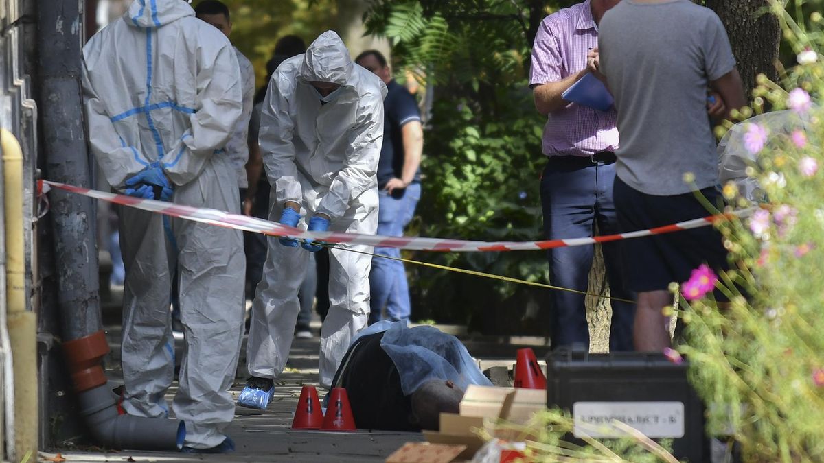 El momento en que asesinan al expresidente del Parlamento ucraniano Andriy Parubiy