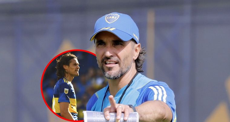 Martínez defendió a Cavani. Foto: MDZ