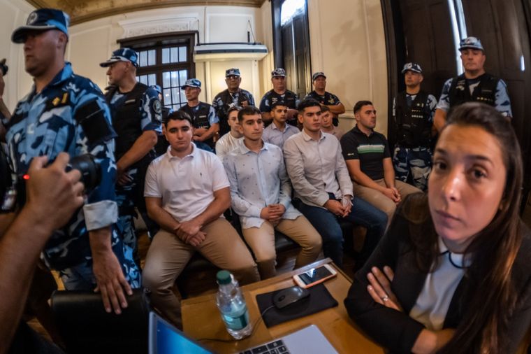 El juicio por el caso Báez Sosa Foto: Télam