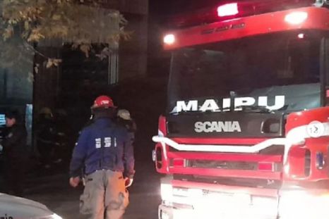 Una anciana murió en una casa incendiada y hallaron una escopeta en el lugar Foto: Imagen ilustrativa / Cuerpo de Bomberos Voluntarios de Maipú