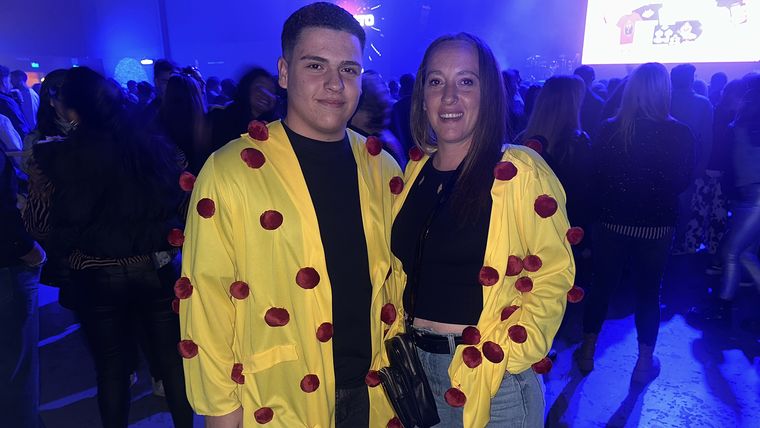 Joaquín Alturria y Jimena Largayoli. Joaquín Alturria y Jimena Largayoli.