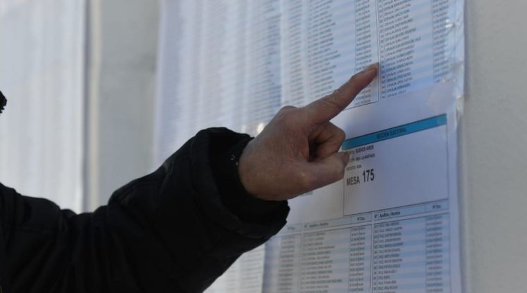 Marcha atrás con los cambios en las mesas de votación en La Matanza.
