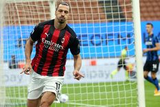 zlatan ibrahimovic se puso el equipo al hombro y el milan le gano el derby della madonnina al inter