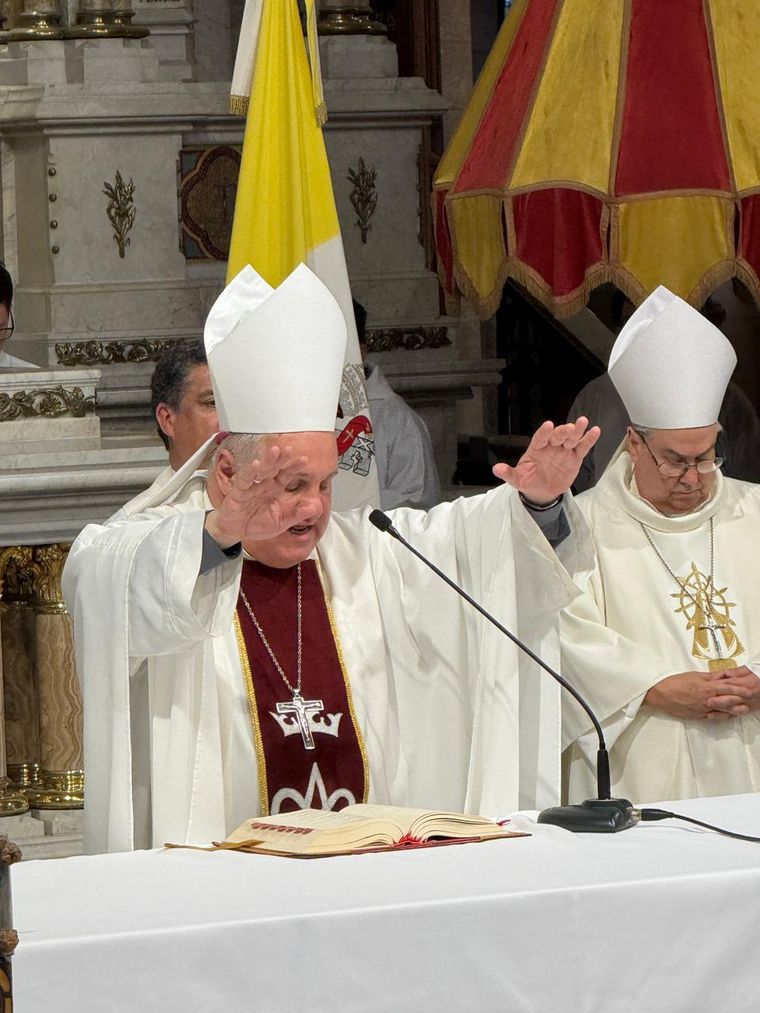 Colombo presidió la ceremonia para recordar a Francisco.&nbsp;