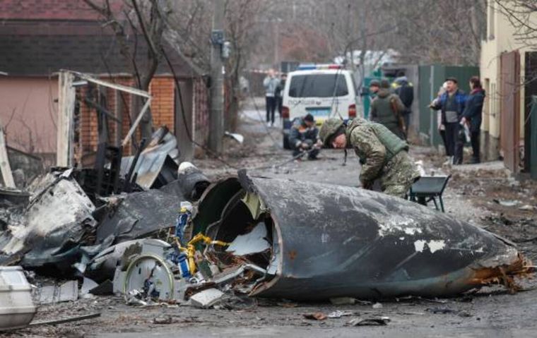 El despliegue ruso comenzó ayer Foto: EFE