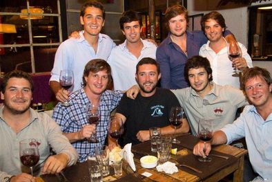 MDZol | Lucas Impellizieri, Diego Pulenta, Juan Ricardo Palma, Jorge Cabezas, Germán Masera, Pablo Minetto, Pablo Guiñazú, Pablo Píccolo y Fede Danza. Foto: Gentileza