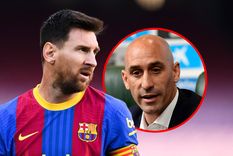 Luis Rubiales habló de la vuelta de Lionel Messi a La Liga.