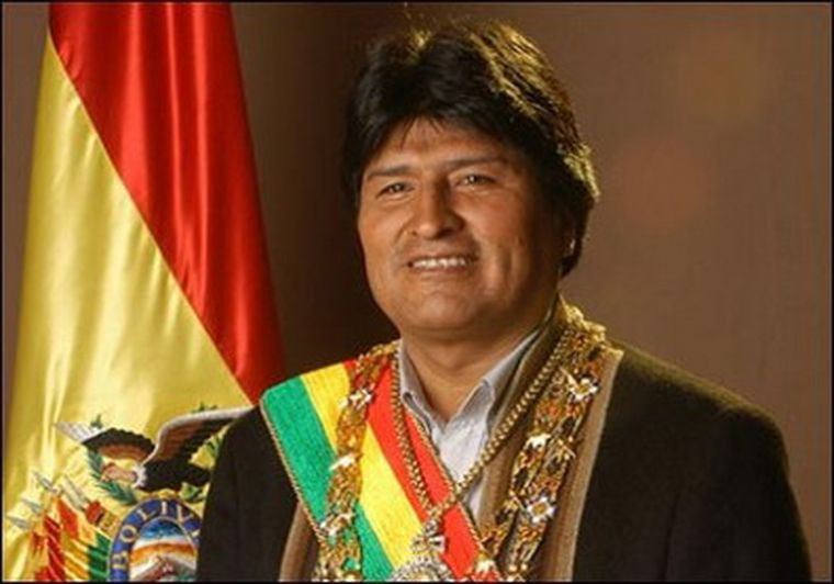 Evo Morales.