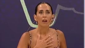 Las cámaras continuaron grabando el minuto a minuto del sismo en plena transmisión. / Captura El Siete Las cámaras continuaron grabando el minuto a minuto del sismo en plena transmisión. / Captura El Siete