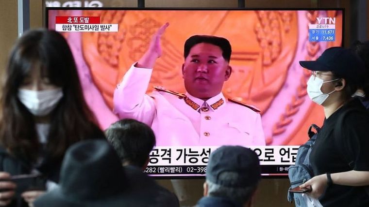 Kim Jong-un ha movilizado al ejército. Foto: GETTY IMAGES