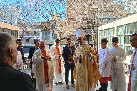García Cuerva animó a que cada persona y comunidad se convierta en un espacio de encuentro, escucha y contención. García Cuerva animó a que cada persona y comunidad se convierta en un espacio de encuentro, escucha y contención.
