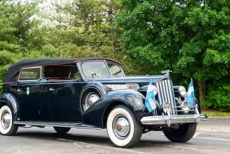 Auto peronista: subastan el Packard Super Eight Derham Phaeton