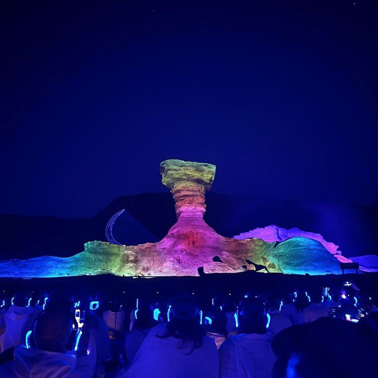 Coldplay presentó su nuevo álbum en el Valle de la Luna