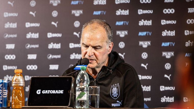 Marcelo Bielsa ilusionó a todos los uruguayos. Foto: @Uruguay